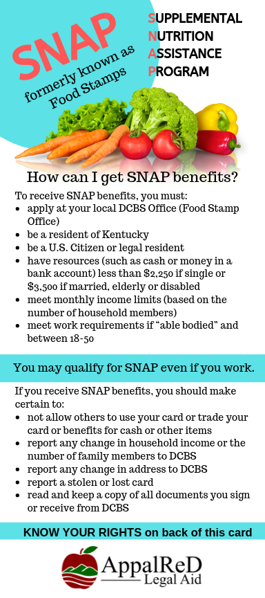 SNAP (Supplemental Nutrition Assistance Program) - ARDFKY